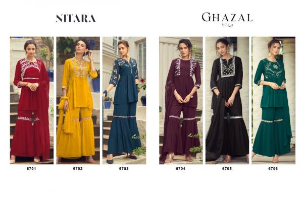 Nitara Ghazal Vol 2 Georgette Designer Readymade Collection